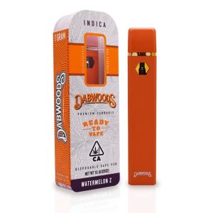 Dabwoods Disposable Full Gram Vape – Watermelon Z