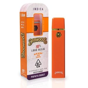 Dabwoods Disposable Live Resin Full gram – Papaya Burst