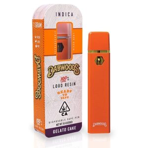 Dabwoods Disposable Live Resin Full gram – Gelato Cake