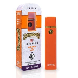 Dabwoods Disposable Live Resin Full gram – Blue Banana