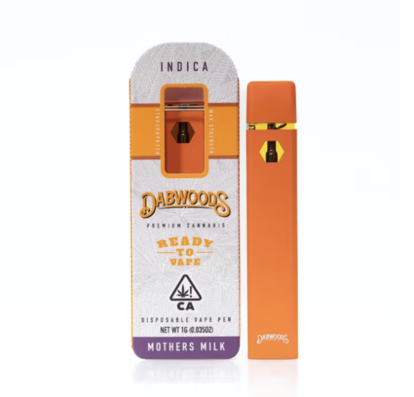 Dabwoods Disposable full gram vape – Mother’s Milk